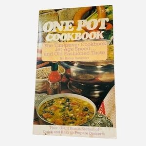 Rare Vintage 1977 Helen Baumert One Pot Cookbook 100+ Meat Fish Poultry Recipes